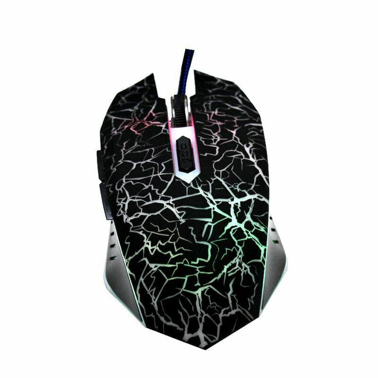 TECBITS 6D Pro Gaming Mouse Backlit LED Optical USB Wired