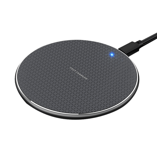 TECBITS Qi Wireless FAST Charger For iPhone 13 12 11 Pro Samsung S21 S20 S10