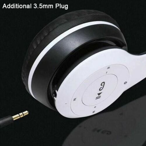 TECBITS Wireless Noise Cancelling Headphones Bluetooth 5.0 earphone headset with Mic